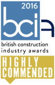 British Construction Industry Awards 2016 Highly Commended